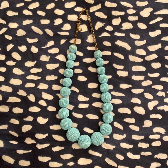 J. Crew Factory Jewelry - Turquoise beaded necklace